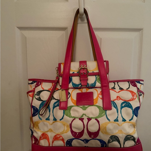 Coach Hampton Baby Bag and Wristlet - Picture 1 of 16